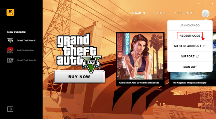 Ativação no Social Club. Passo 3