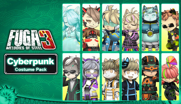 Fuga: Melodies of Steel 3 - Cyberpunk Costume Pack